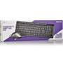 NGS Cocoa KIT V2 Teclado y Ratón USB Negro
